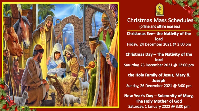 Christmas & New Year 2022 Mass