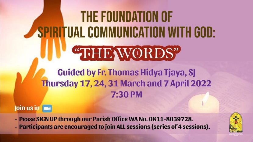 The Words - Thursday 17,24,31 March & 7 April 2022 07.30pm