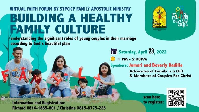 Building a Healthy Family Culture April 23th, 2022
