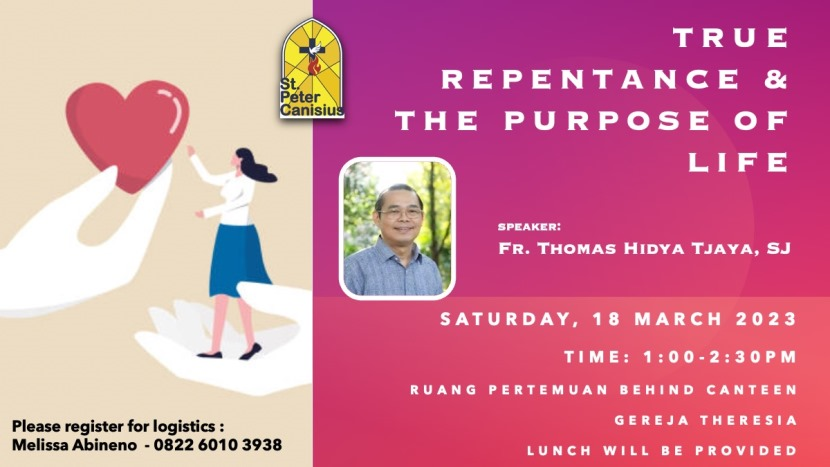 Bible Study - True Repentence & The Purpose of Life