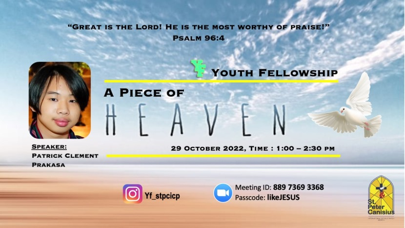 A Piece of Heaven - October 29th 2022 1:00-2:30 PM