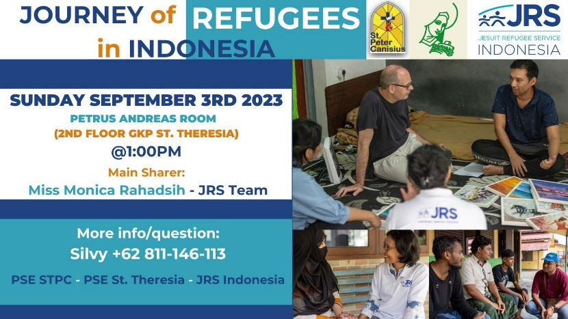 Journey of Refugees in Indonesia - Sun Sept 3rd, 2023 1:00PM
