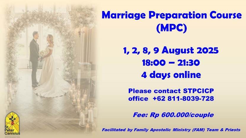Married Preparation Course (MPC) - August 2025