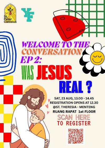YF - Welcome to The Conversation Ep 2 : Was Jesus Real?  Sat 23 Aug 2025 13.00 - 14.45