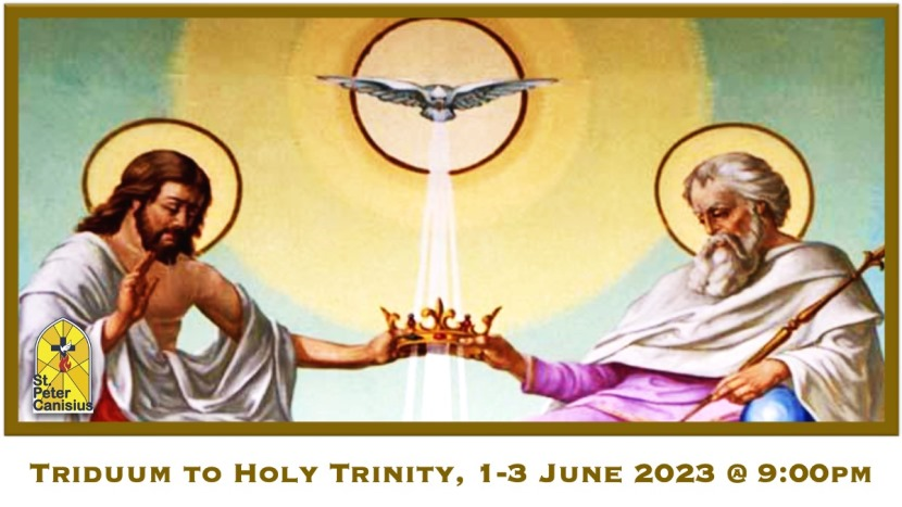 Triduum to Holy Trinity - 1 to 3 June 2023