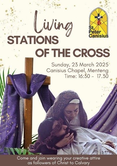 Living Stations of The Cross - Sun 23 March 2025 4.30-5.30PM