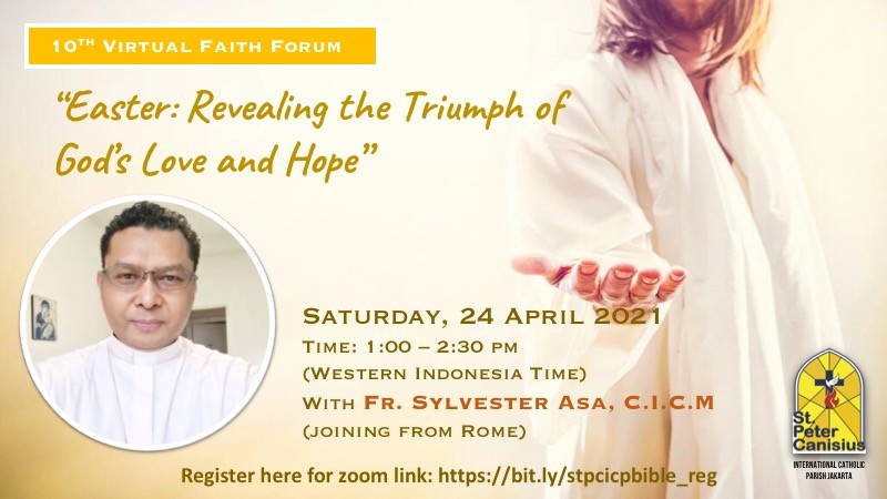 10th Faith Forum with Father Sylvester Asa, CICM join from Rome
