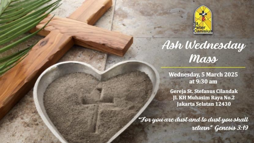 Ash Wednesday Mass - 5th March 2025 9:30 AM