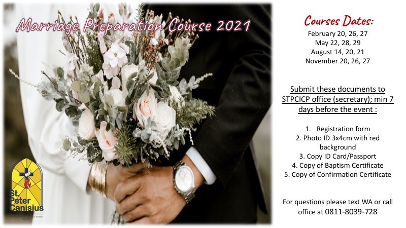 Marriage Preparation Courses 2021