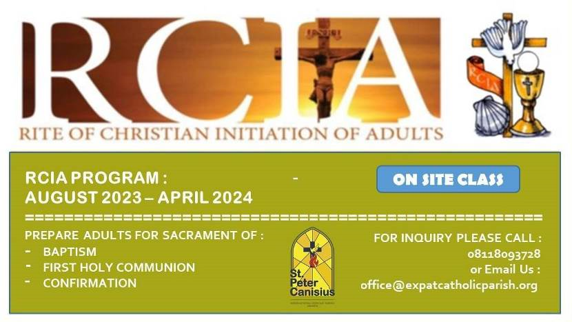 Rite of Christian Initiation of Adults (RCIA)