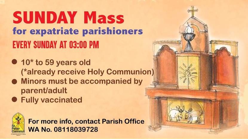 Sunday Mass Every Sunday