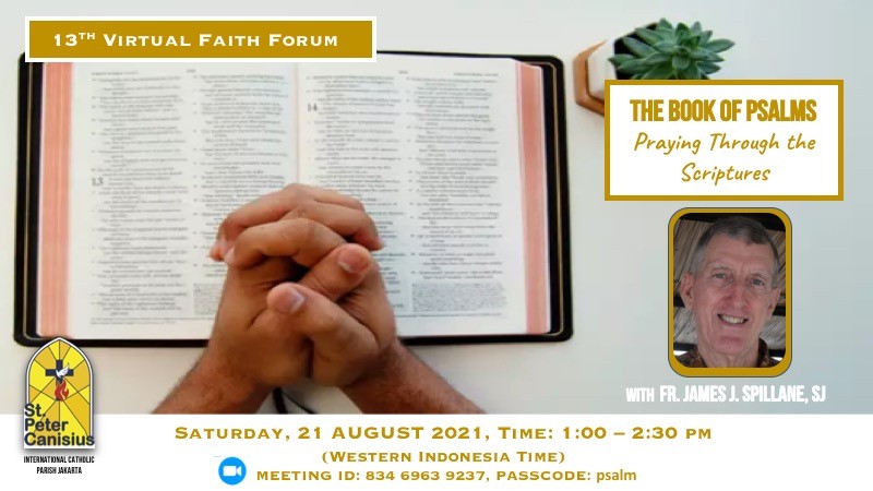 13th Virtual Faith Forum: The Book of Psalm - Praying through the scriptures