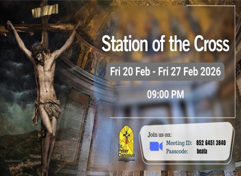 Station of The Cross - Fri 20 Feb to Fri 27 Feb 2026 9PM