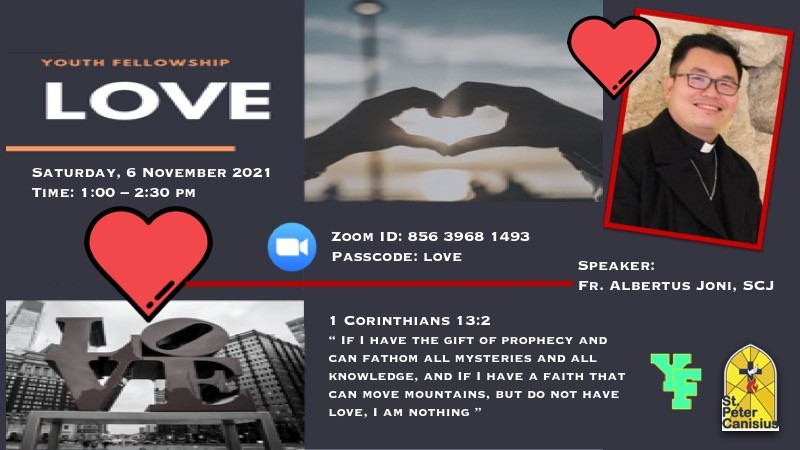 YF Bible Study, 6 November 2021