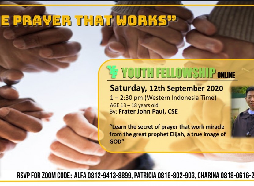 YF Bible Study 12 September 2020 