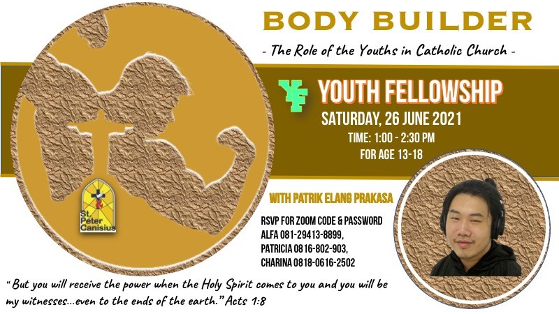 YF Action: Body Builder - the Role of Youths in Catholic Church with Patrik Elang Prakasa